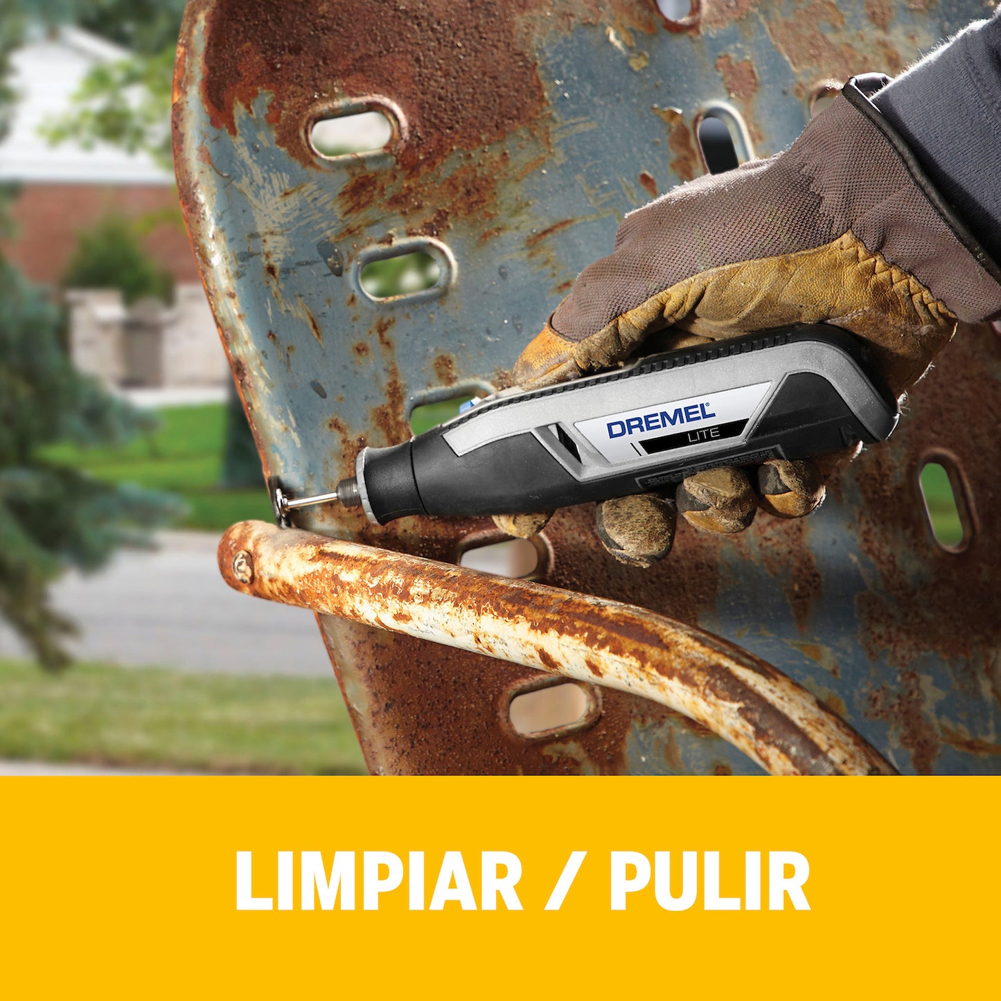 Dremel Lite Mototool Inalámbrico Batería de 4V Max de Litio con 10 Accesorios