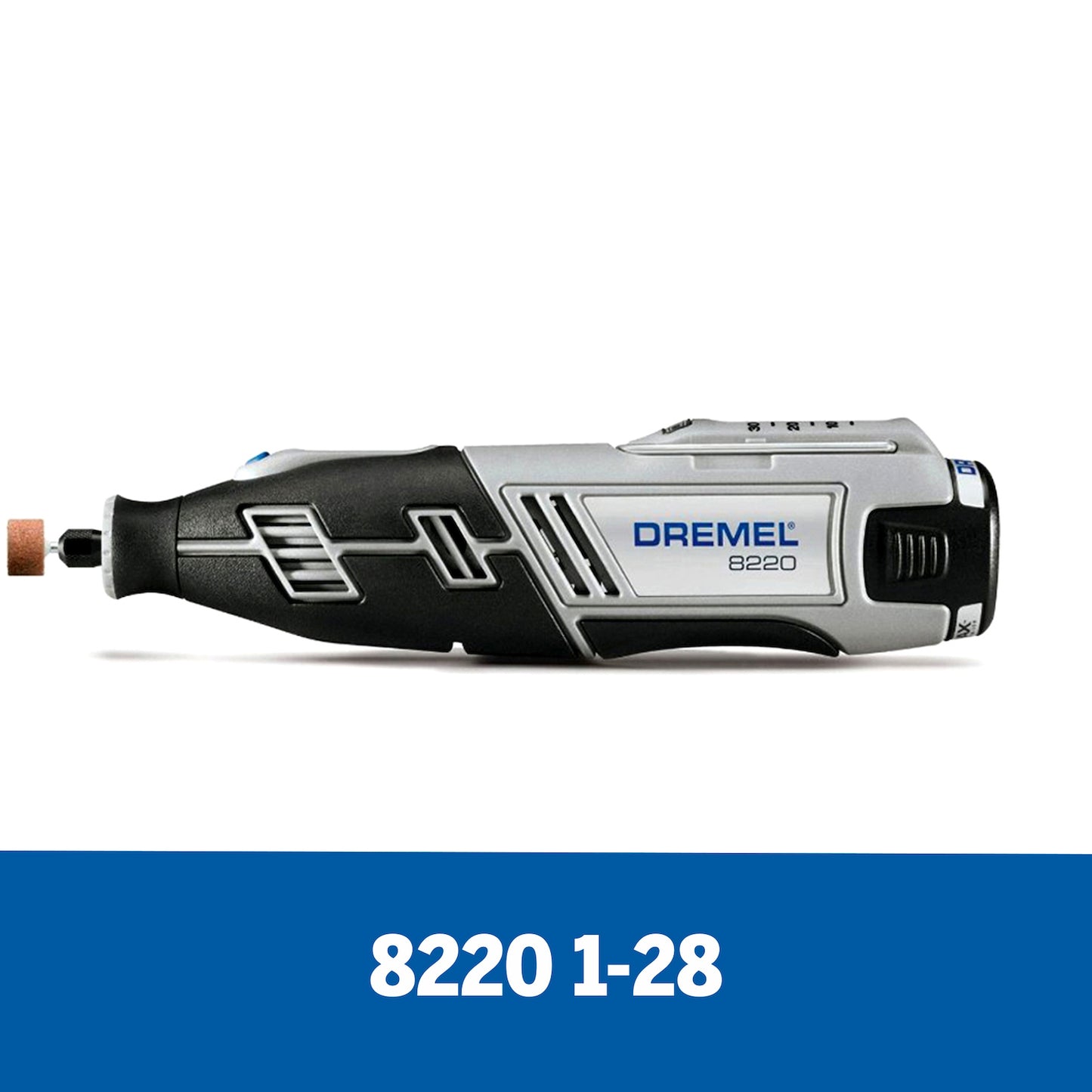 Dremel 8220 Mototool Inalámbrico/Batería de Litio de 12V Max con 1 Acople y 28 Accesorios + Maleta
