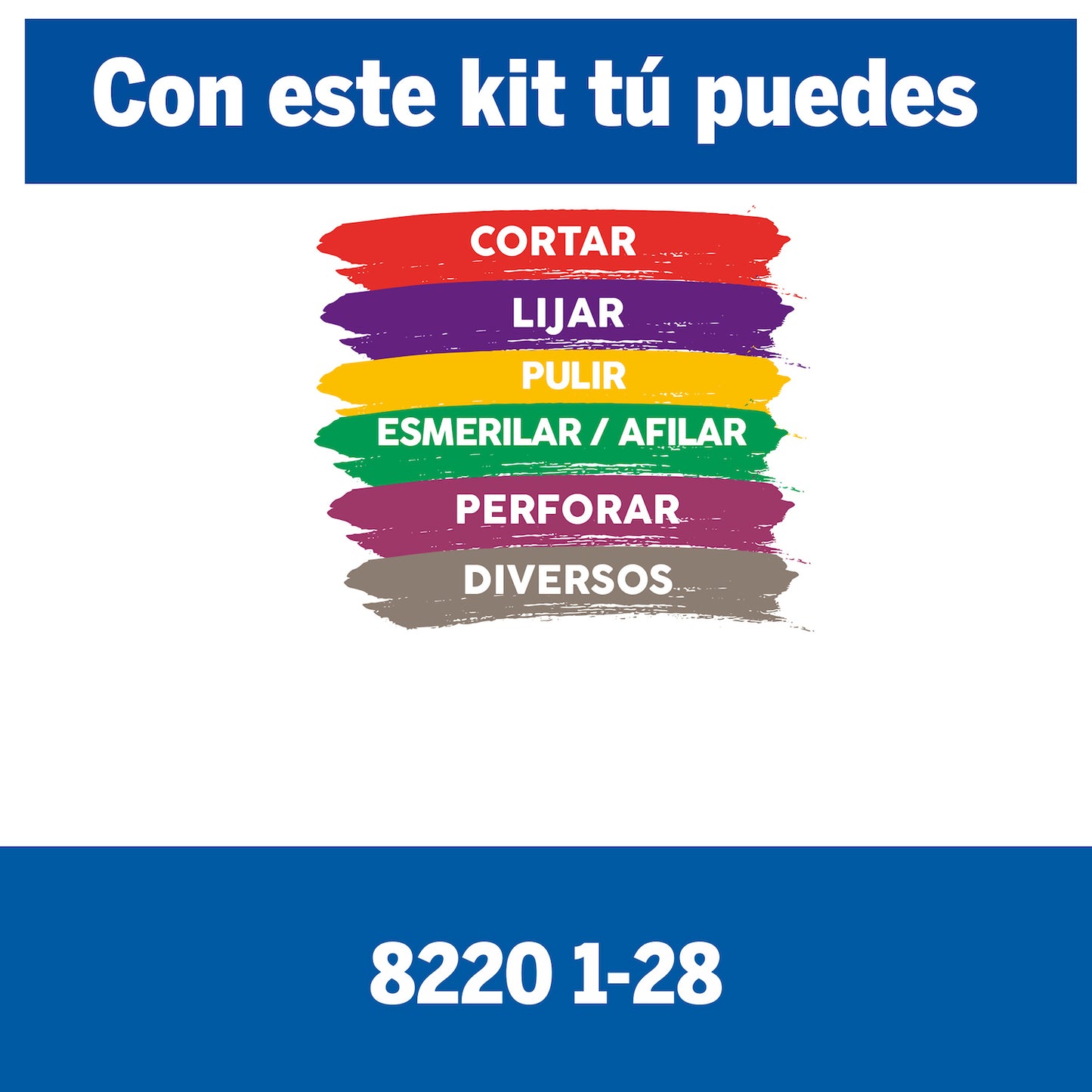 Dremel 8220 Mototool Inalámbrico/Batería de Litio de 12V Max con 1 Acople y 28 Accesorios + Maleta