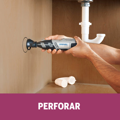 Dremel 8220 Mototool Inalámbrico/Batería de Litio de 12V Max con 1 Acople y 28 Accesorios + Maleta