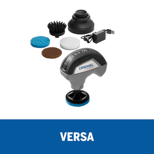 Dremel Versa Cepillo de Limpieza Portátil Inalámbrica Batería de 4VMax de Litio con 5 accesorios