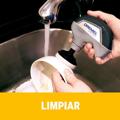 Dremel Versa Cepillo de Limpieza Portátil Inalámbrica Batería de 4VMax de Litio con 5 accesorios