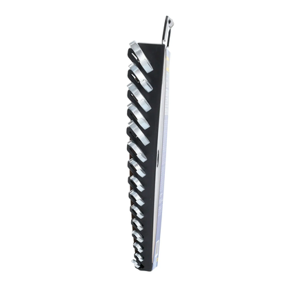 F10M Juego de llaves combinadas satinada 15 piezas 6 a 24 mm, uso profesional, Surtek