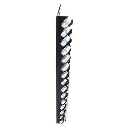 F10M Juego de llaves combinadas satinada 15 piezas 6 a 24 mm, uso profesional, Surtek