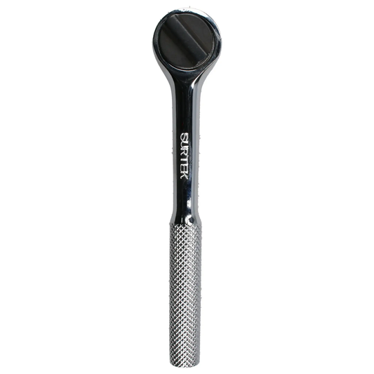 F4452A Ratchet 1/4" cabeza redonda mango moleteado