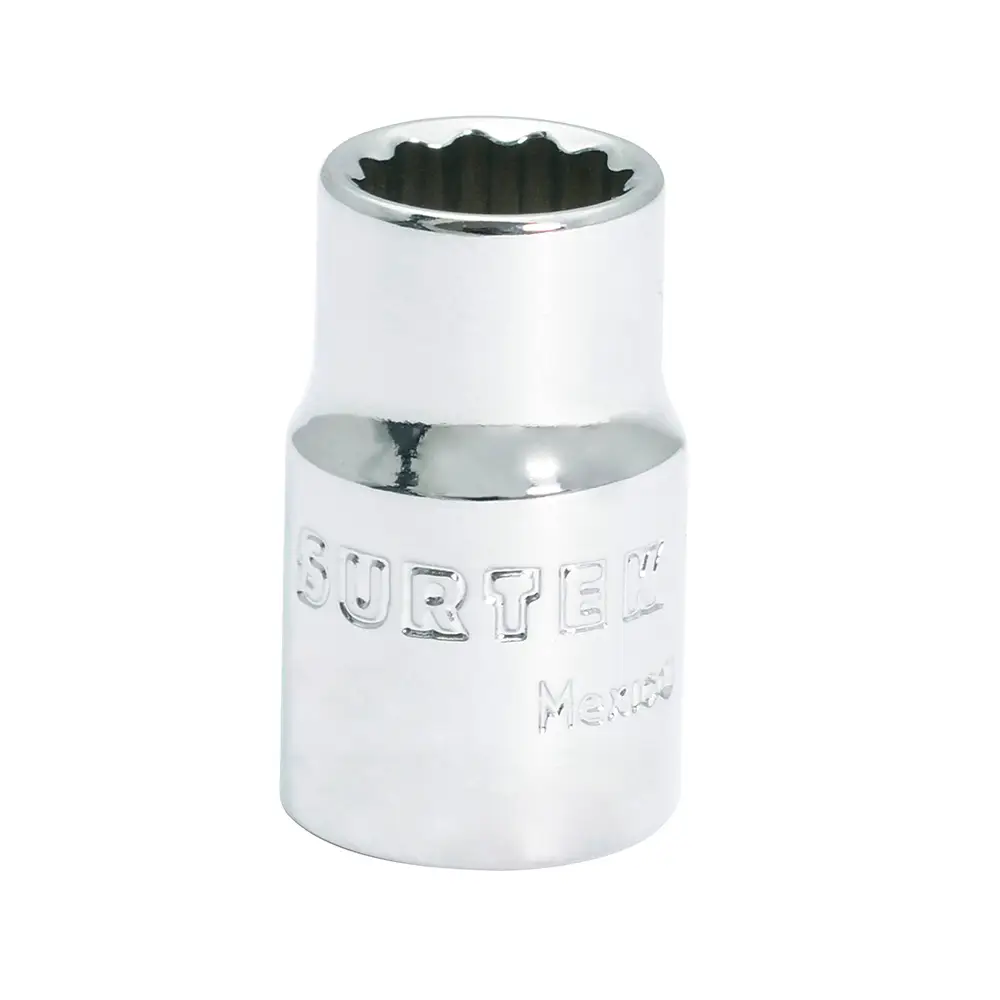 F5111M Copa 12 pt cuadrante 3/8" de 11 mm recubierta en Cr-Ni
