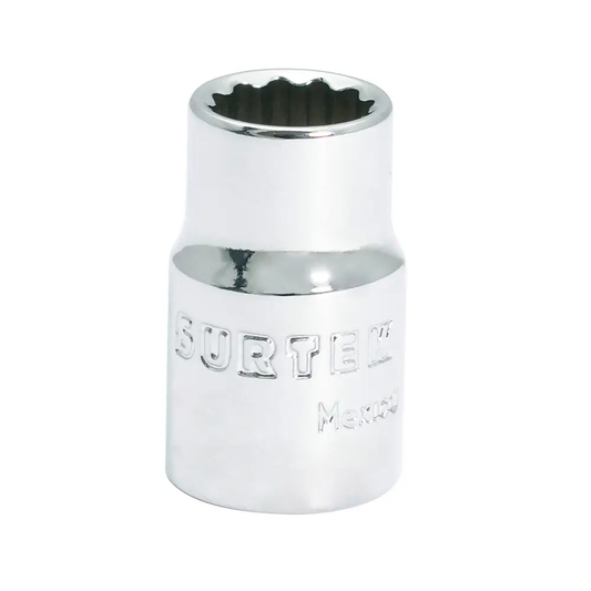 F5111M Copa 12 pt cuadrante 3/8" de 11 mm recubierta en Cr-Ni