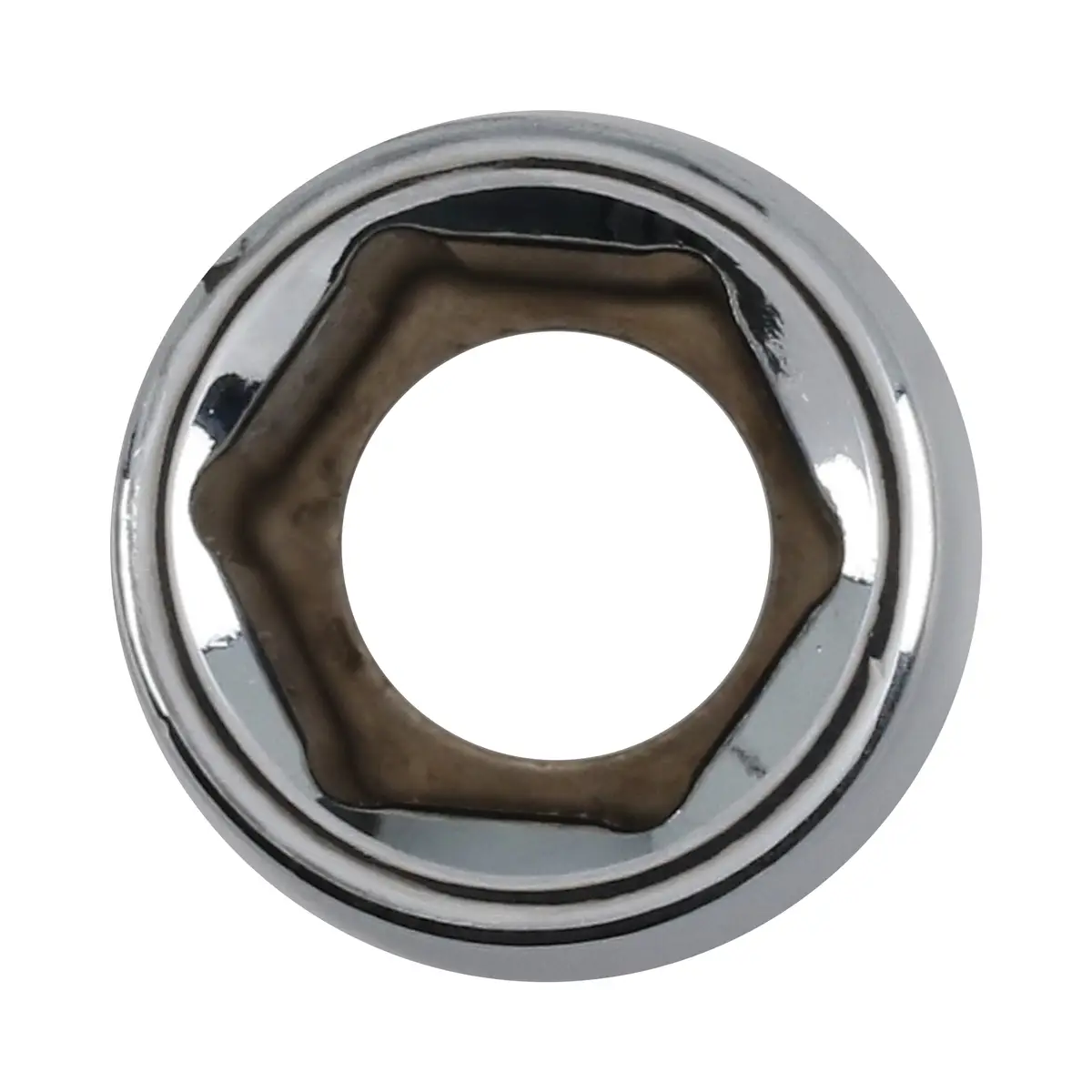 F5112HL Copa larga 6 pt cuadrante 3/8" de 3/8" recubierta en Cr-Ni