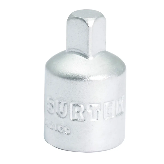 F5155 Adaptador para copas 3/8" hembra 1/4" macho, uso profesional, Surtek