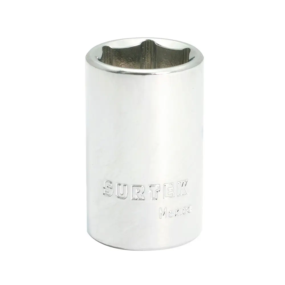 F5817HM Copa de 6 puntas, cuadrante 1/2" de 17 mm recubierta en Cr-Ni