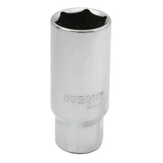 F582050 Copa para bujía, cuadrante 1/2" de 5/8" recubierta de Cr-Ni