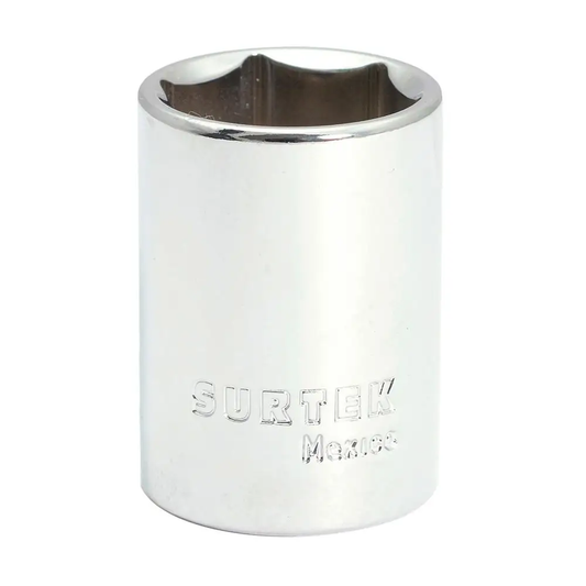 F5836H Copa de 6 puntas, cuadrante 1/2" de 1-1/8" recubierta en Cr-Ni