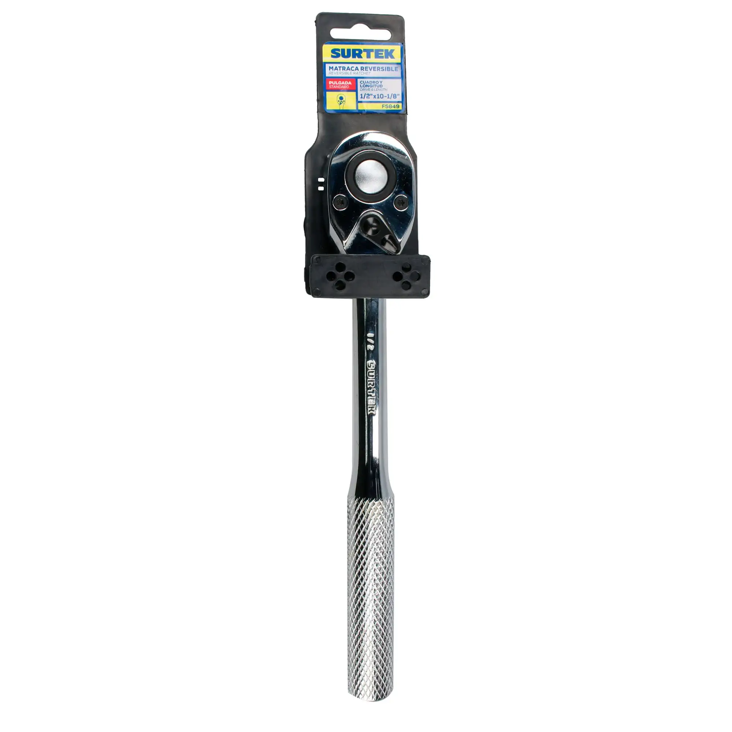 F5849 Ratchet 1/2" tipo pera mango moleteado