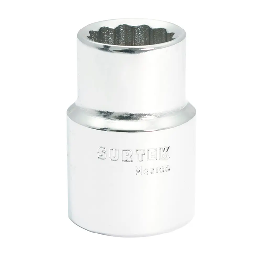 F5924 Copa 12 pt cuadrante 3/4" de 3/4" recubierta en Cr-Ni
