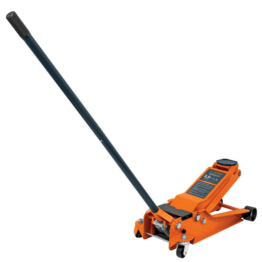 GAPRO-3.5PB Gato hidráulico tipo zorra profesional, 3.5 toneladas, elevación rápida
