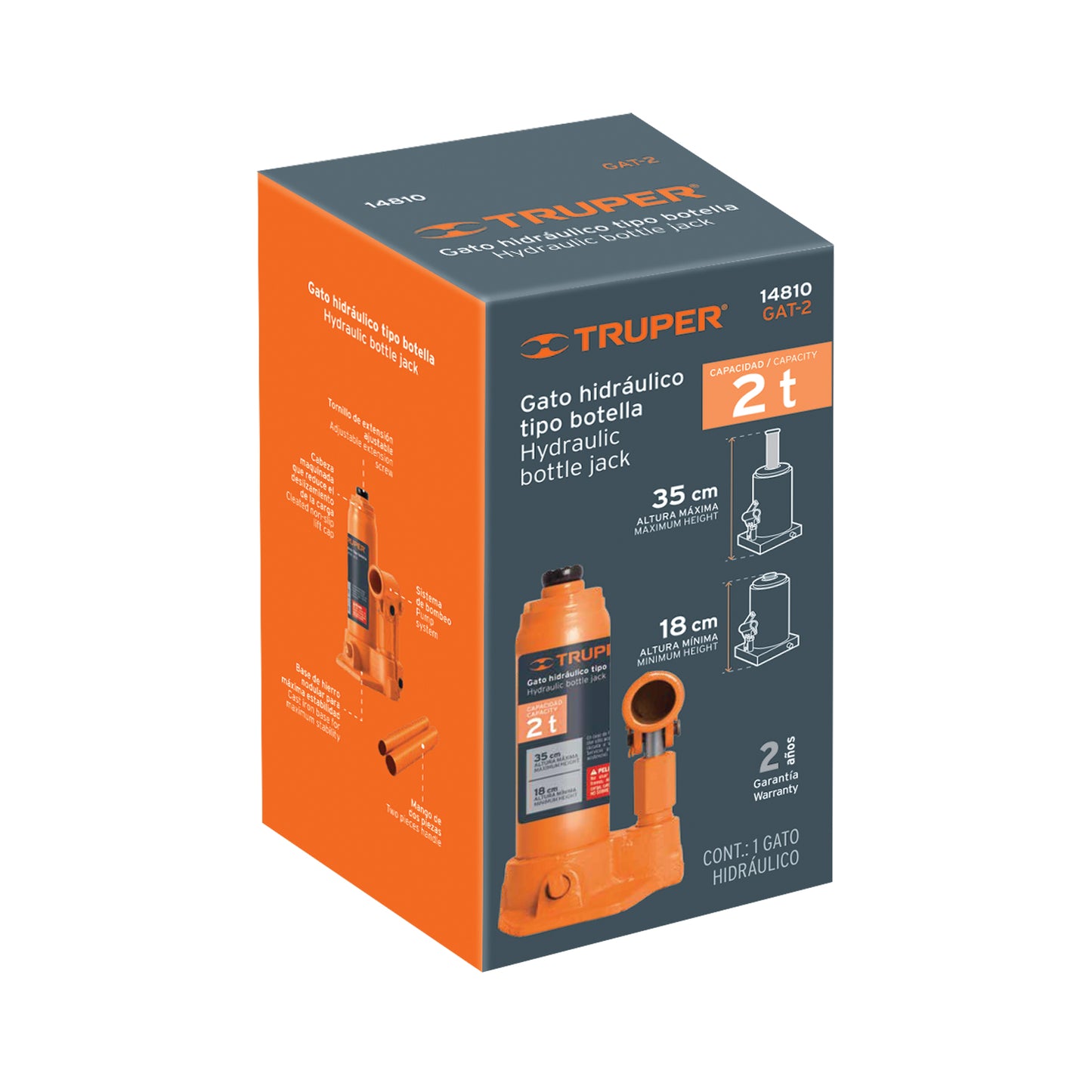 GAT-2 Gato de botella, 2 toneladas