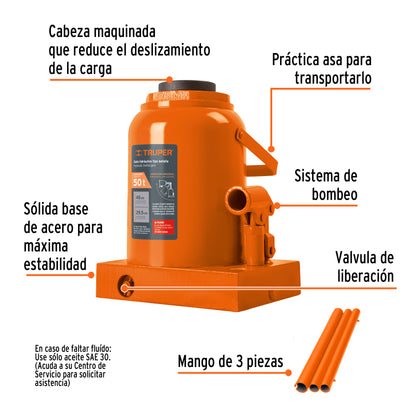 GAT-50 Gato de botella, 50 toneladas
