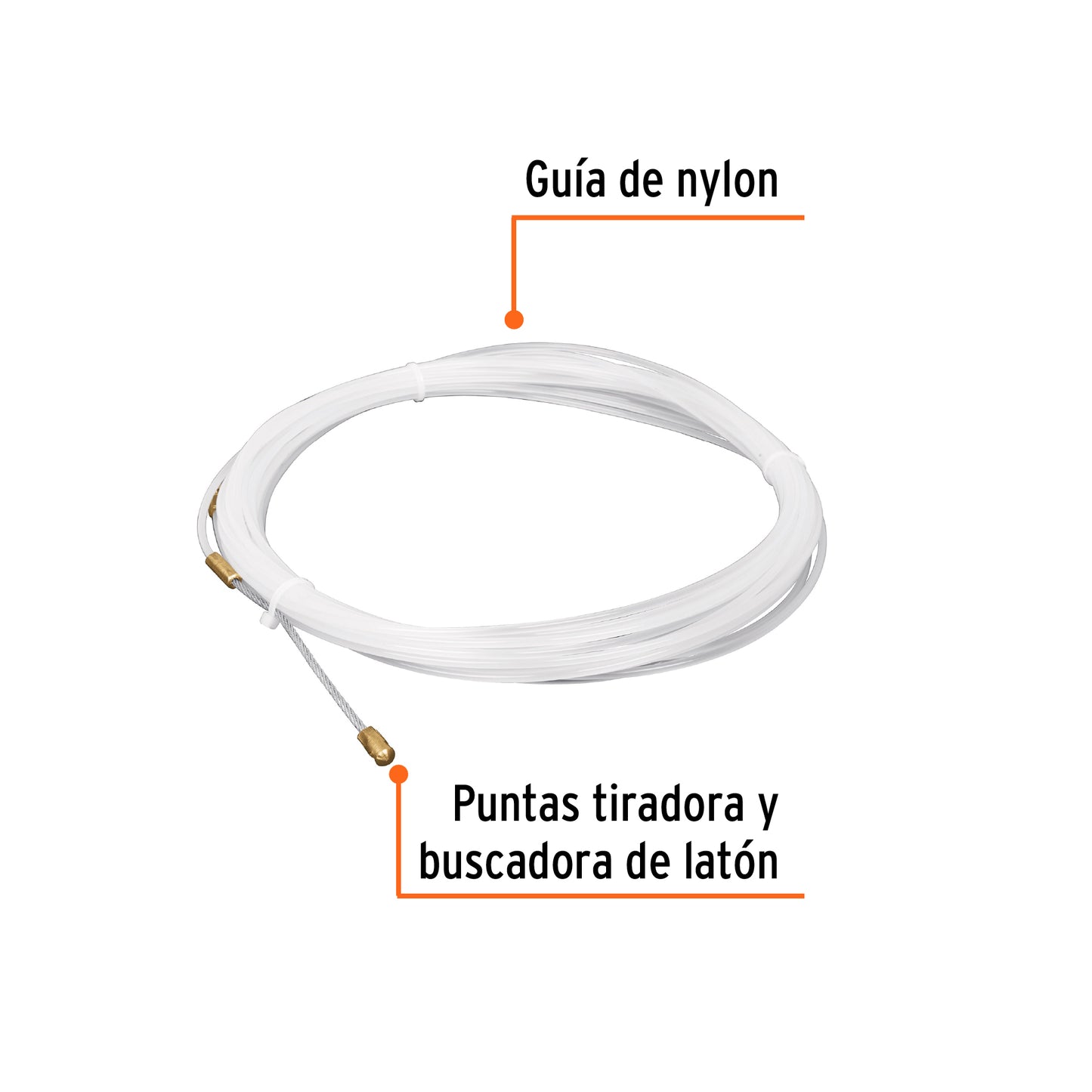 GNY-10 Sonda de nylon para cable 10 m