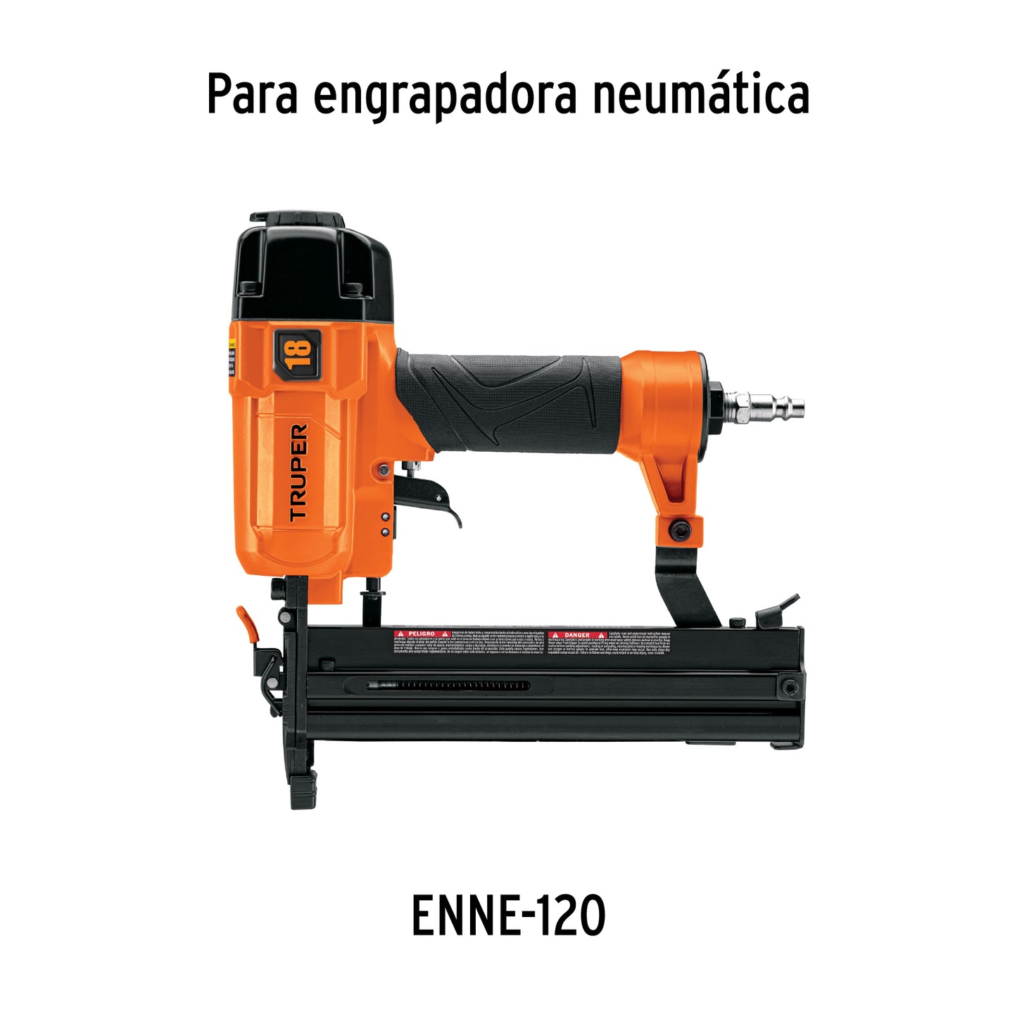 GRANEU-1/4-13 Grapas para grapadora neumática ENEU-1/4, 13mm, 5,000 pzas