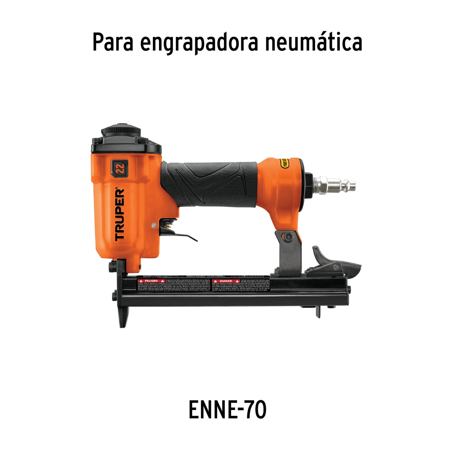 GRANEU-3/8-6 Grapas para grapadora neumática ENEU-3/8, 6mm, 5,000 pzas