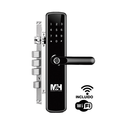 HC-521 Cerradura digital con manija 5 modos de acceso y app