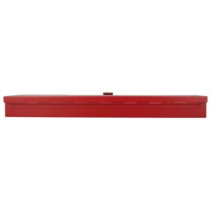 5495 Caja metálica usos múltiples color rojo 19" X 8" X 1", uso industrial, Urrea