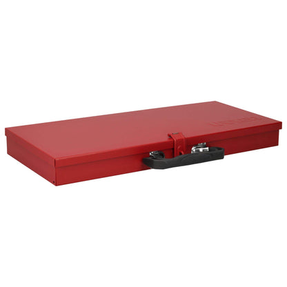5495 Caja metálica usos múltiples color rojo 19" X 8" X 1", uso industrial, Urrea
