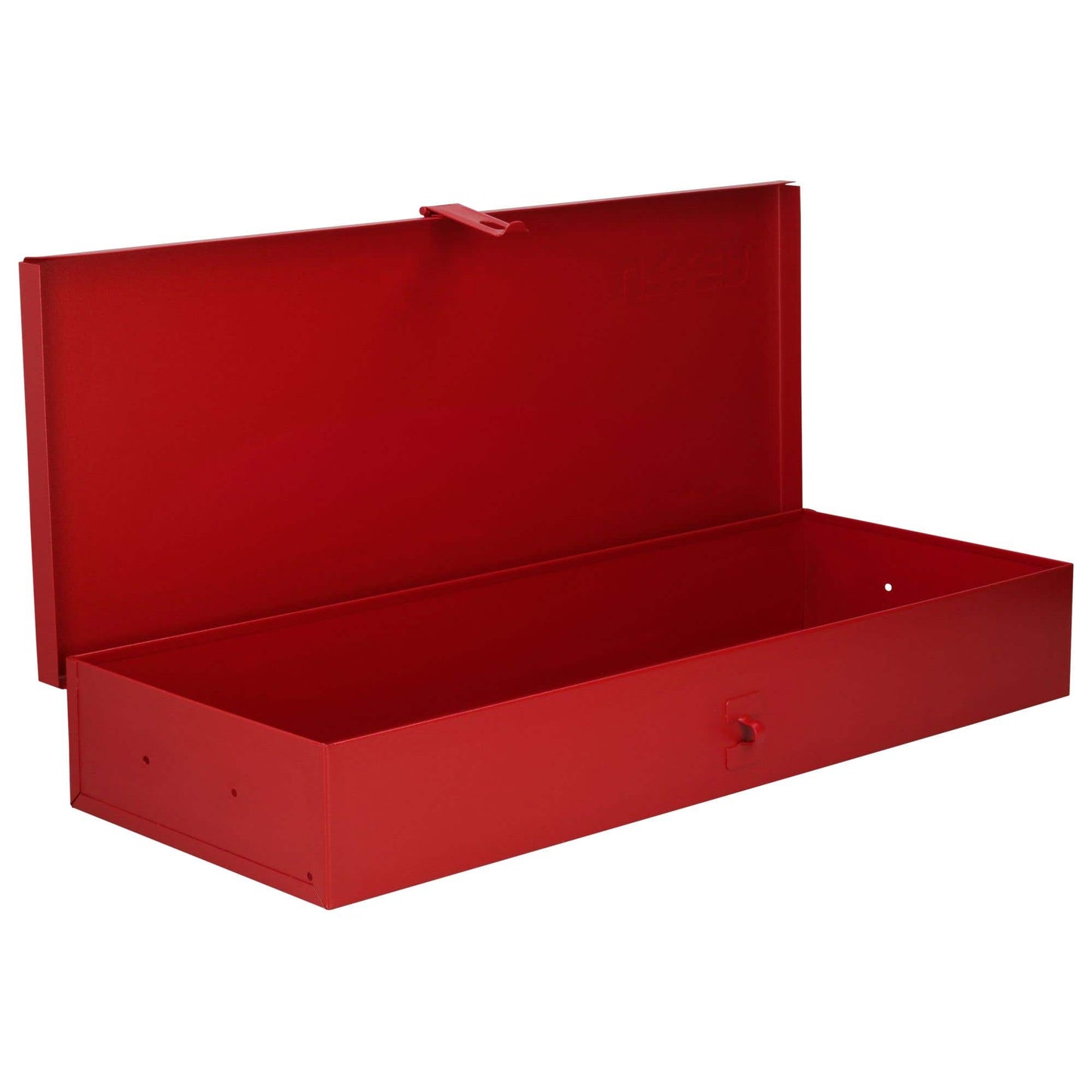 5696 Caja metálica de usos múltiples color rojo 23" X 9" X 3", uso industrial, Urrea