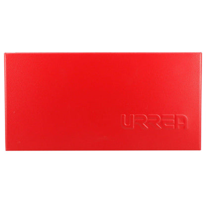 4725 Caja metálica usos múltiples color rojo 4" X 9" X 1", uso industrial, Urrea