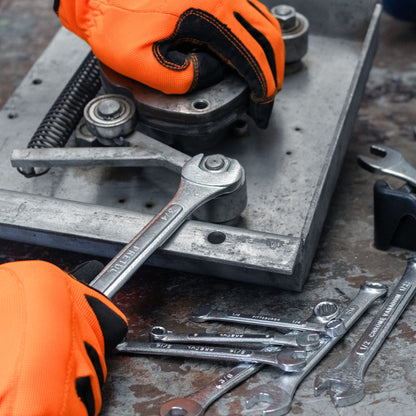 J-2022MP Juego de llaves combinadas, 22 piezas, std y mm, Pretul