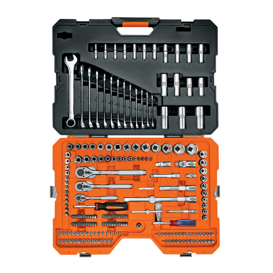 JD-210MP Juego de herramienta para mecánico, mixto, 210 piezas