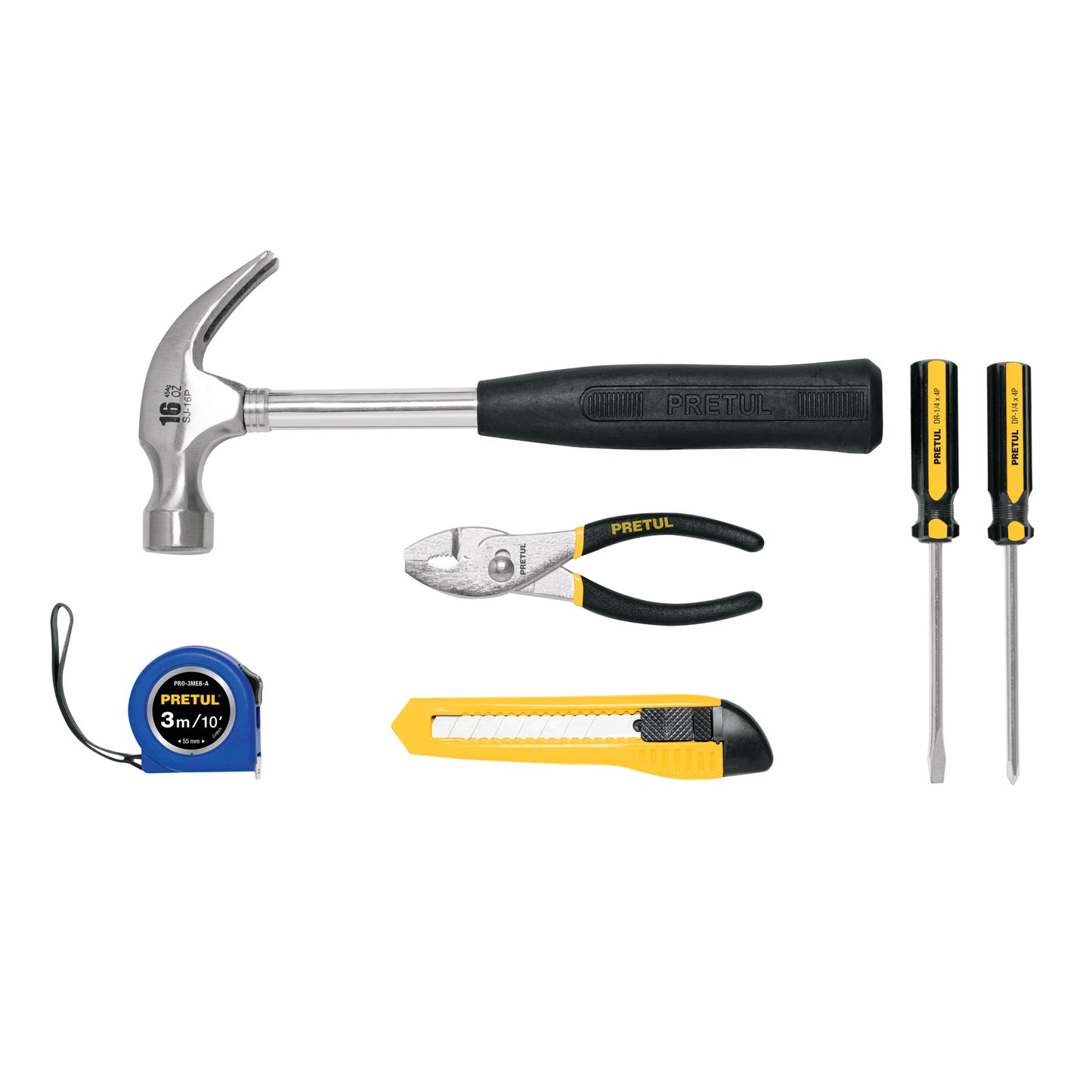 JGO-CAS6 Juego de herramientas, 6 piezas, Pretul