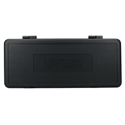 JLMC12MR Juego de llaves combinadas con ratchet spline 12 piezas 8 a 19 mm en caja, uso pesado, Urrea