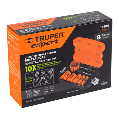 KITB-6 Juego de 6 sierra copas bimetálicas