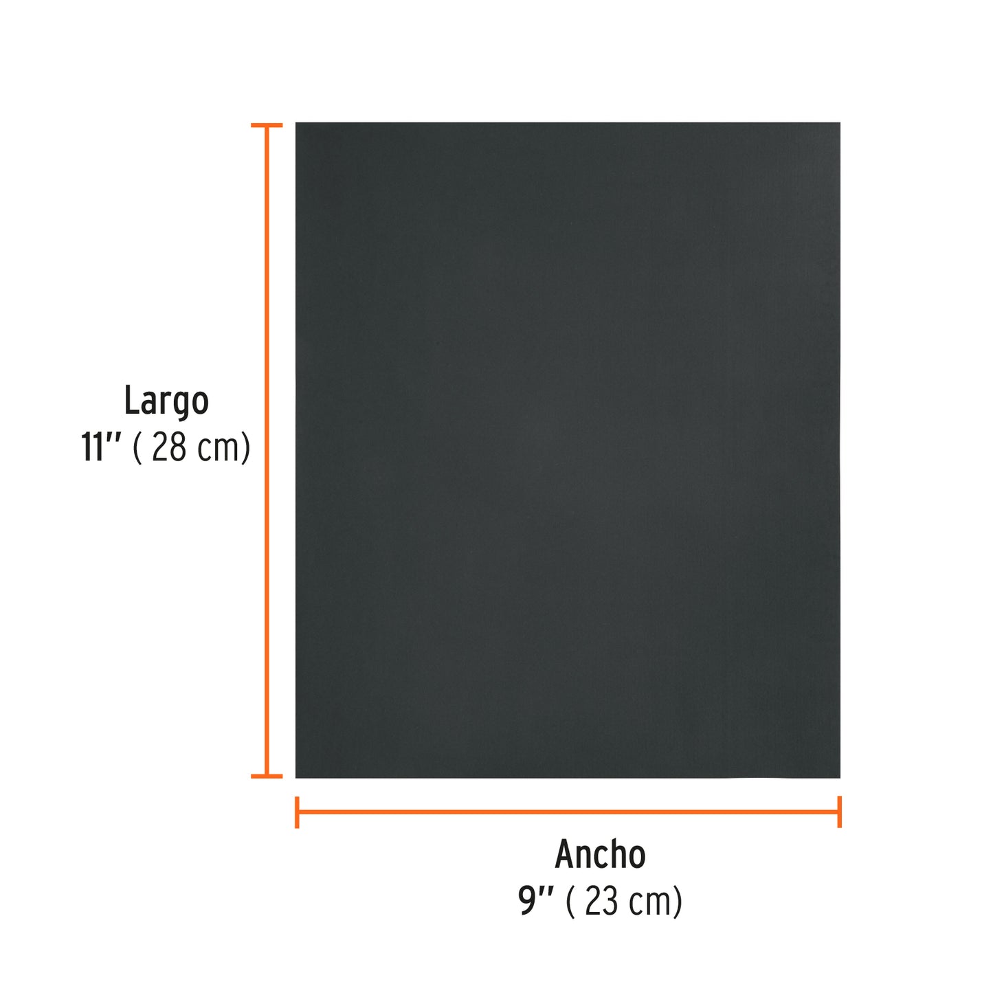 LIAG-1200 Lija de agua microfina papel impermeable, grano 1200