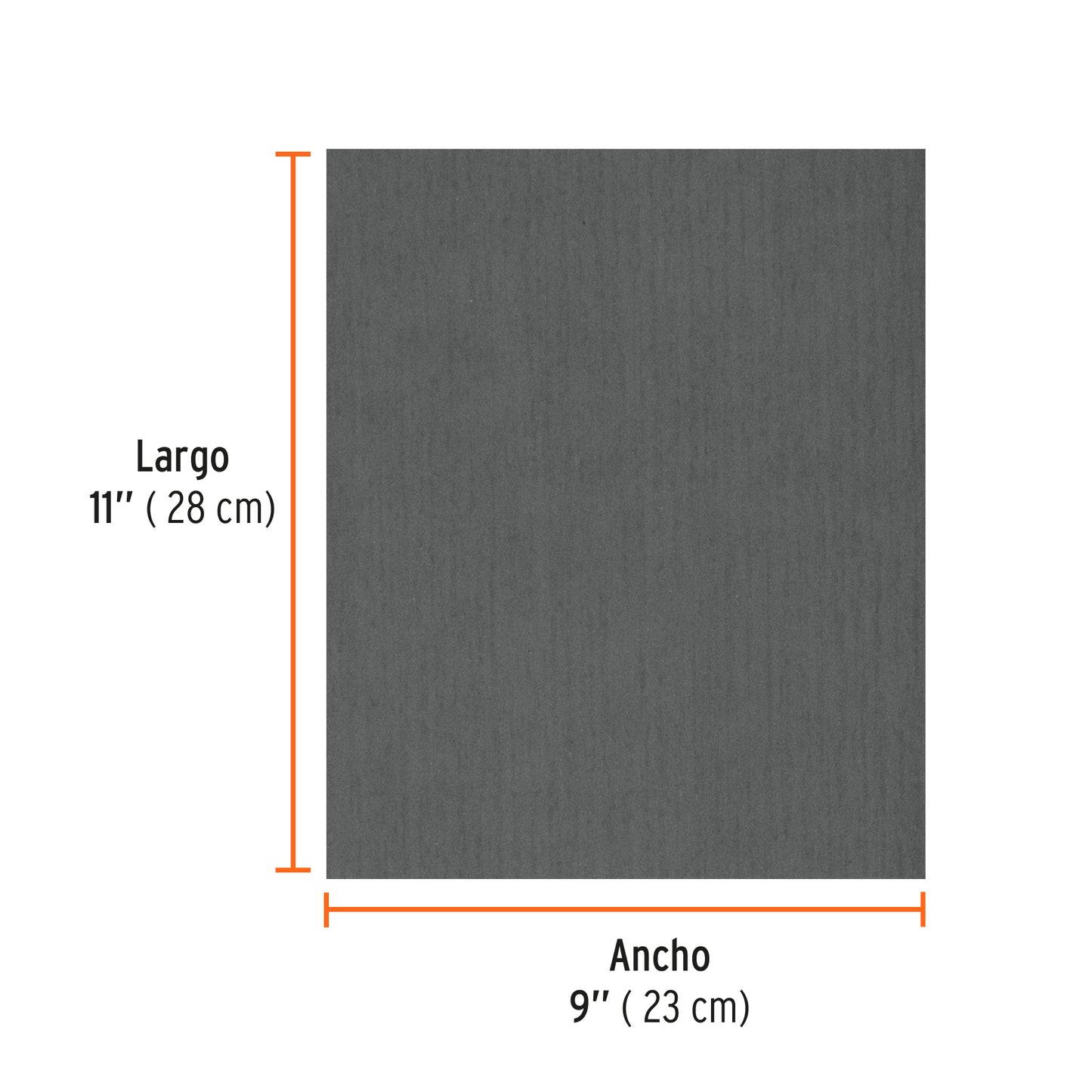 LIAG-1500 Lija de agua microfina papel impermeable, grano 1500