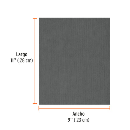 LIAG-1500 Lija de agua microfina papel impermeable, grano 1500