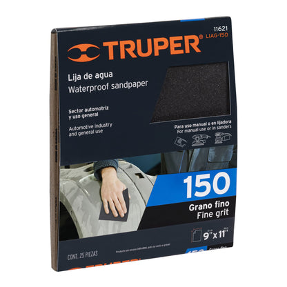 LIAG-150 Lija de agua, grano 150