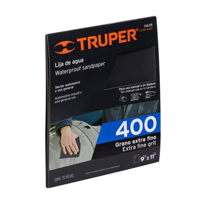 LIAG-400 Lija de agua, grano 400