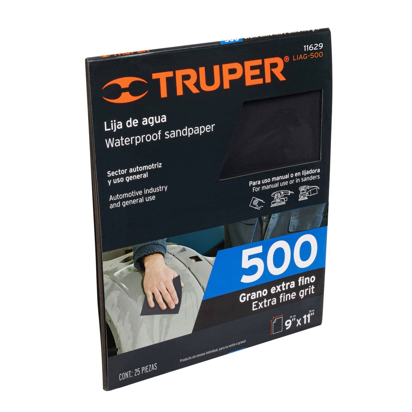 LIAG-500 Lija de agua, grano 500