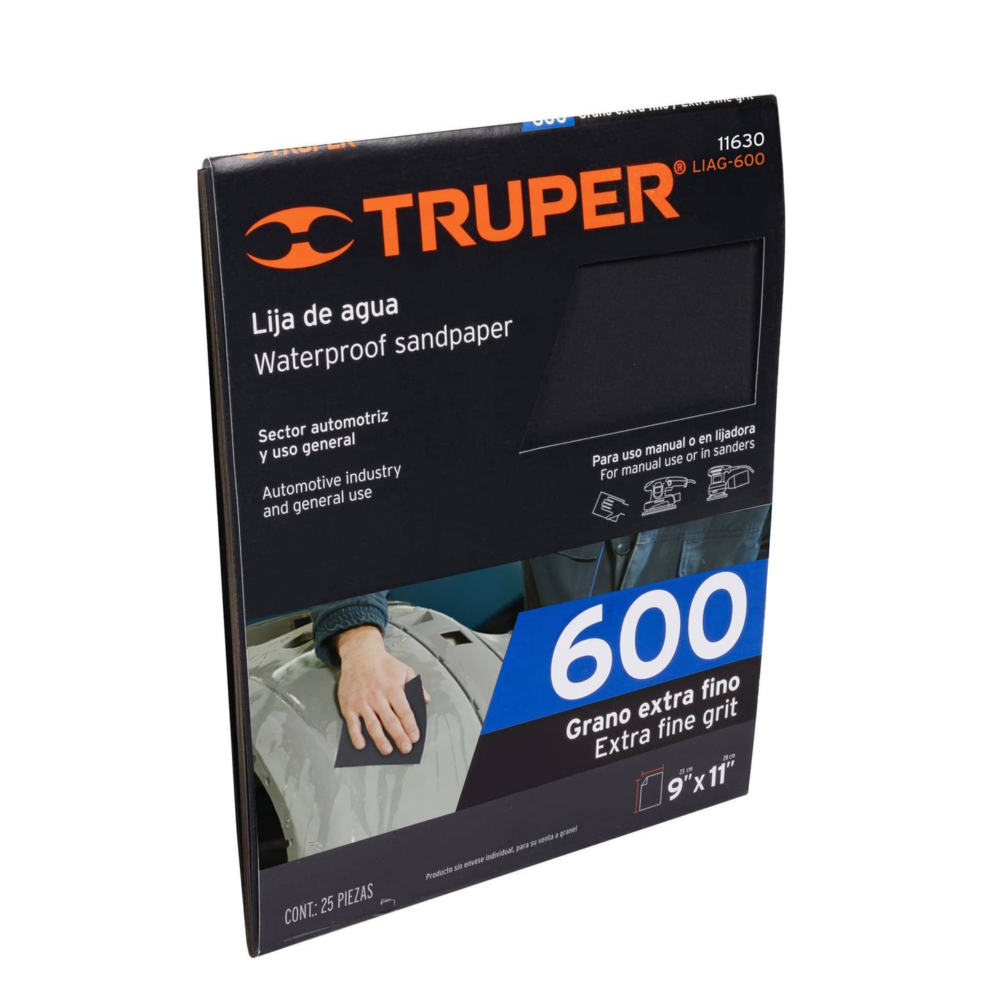 LIAG-600 Lija de agua, grano 600