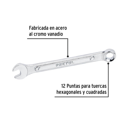 LL-1207MP Llave mixta mm, 7 x 95 mm, Pretul