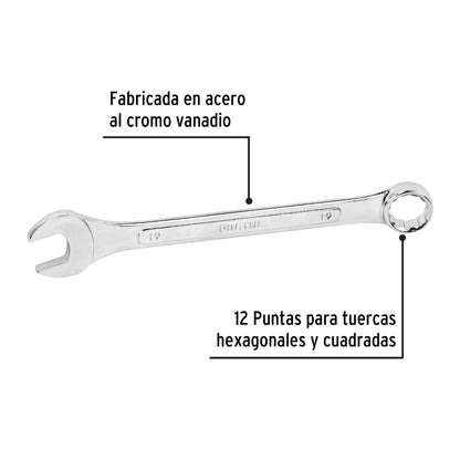 LL-1219MP Llave mixta mm, 19 x 230 mm, Pretul