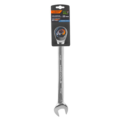 LL-1225MX Llave mixta con ratchet milimétrica 25mm TruperExpert
