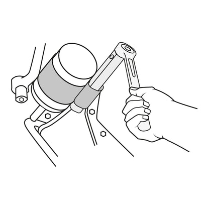 LL-BA-FA Llave de banda de nylon para filtro de aceite