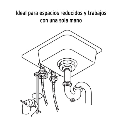 LLAP-12 Llave para plomero, 12'
