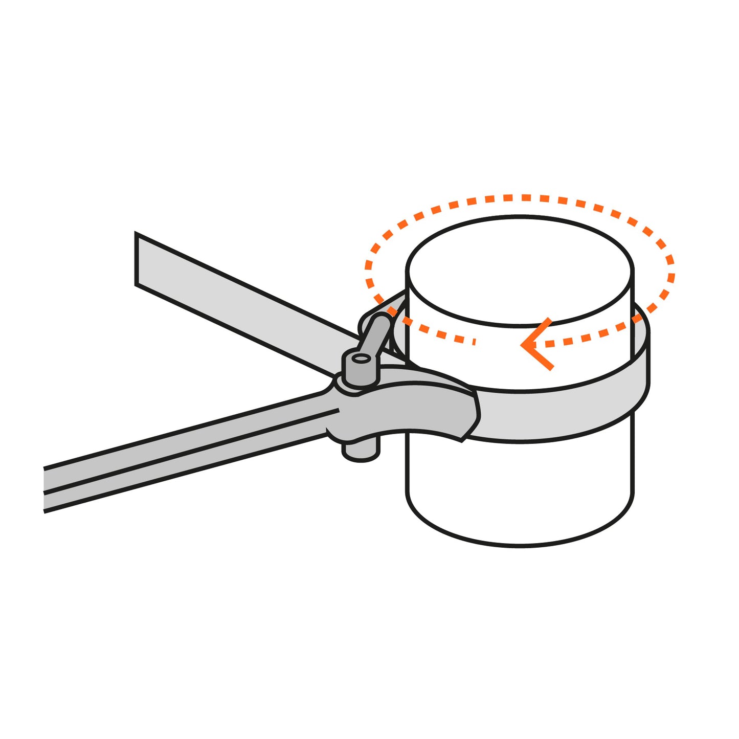 LLB-10 Llave de banda, 255 mm