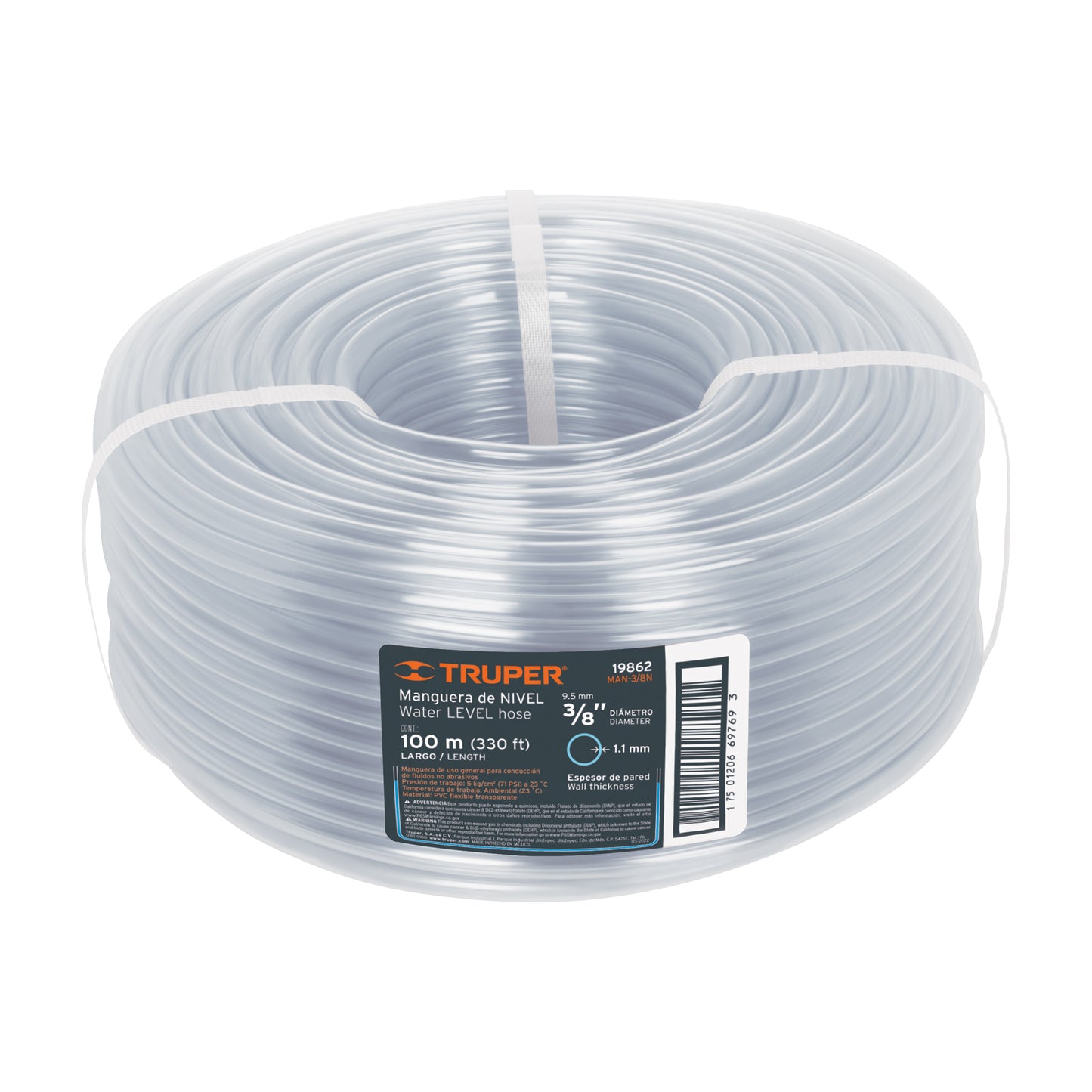 MAN-3/8N Manguera de nivel, 3/8"