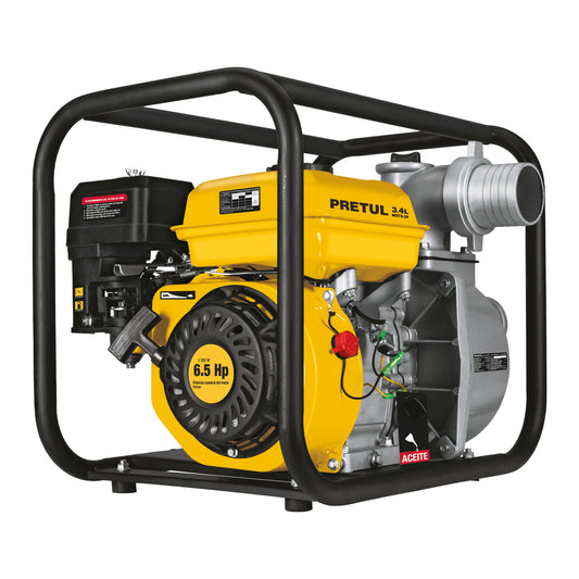 MOTB-3P Motobomba autocebante 3x3', 6-1/2 HP, a gasolina, Pretul