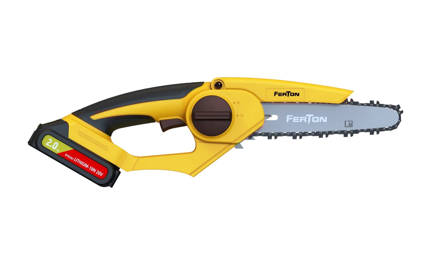 MTSR8 Motosierra inalámbrica 20V brushles, barra 8", 2 baterías 2A